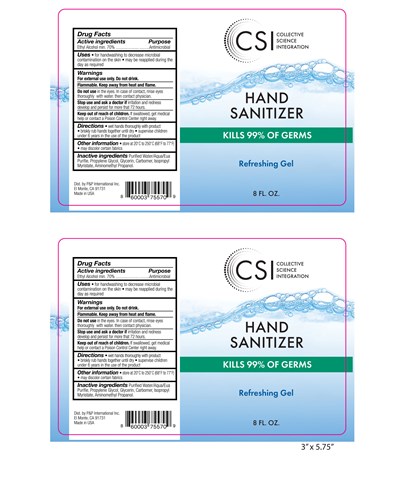 Principal Display Panel (Csi Label)